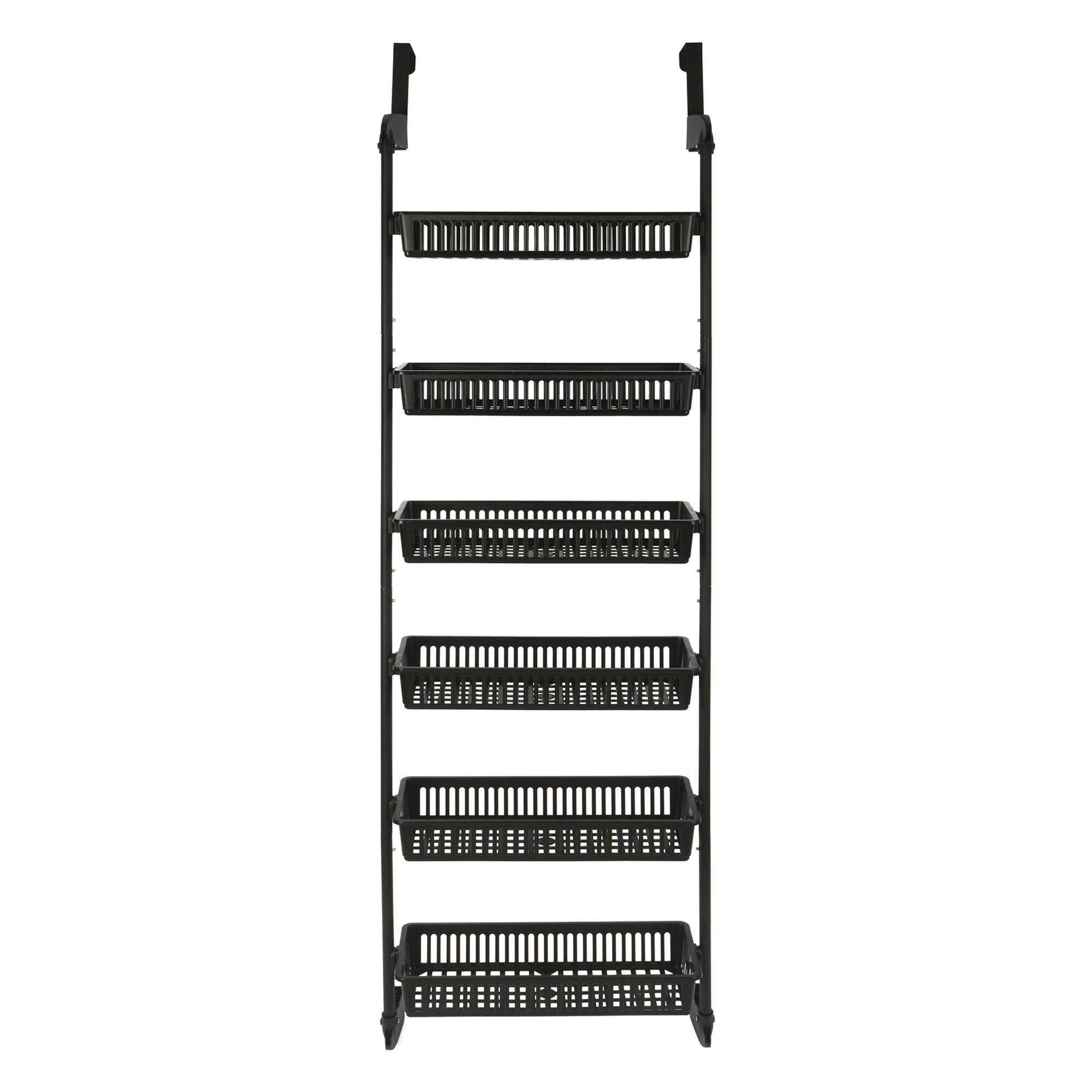 59" Plastic 6 Basket Over the Door Organizer by Simply Tidy